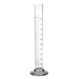Mérőhenger, üveg, osztott, 0,1l dobozos