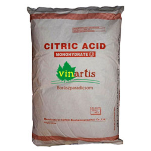 Citromsav 25kg /kínai/
