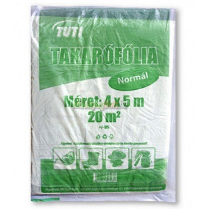 Fólia Takaró  normál /vékony/ 4*5m