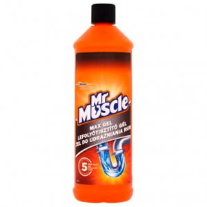 Lefolyótisztító foly. /Mr. Muscle/ 1l