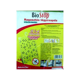 BIOSTOP légyfogó lap ÓRIÁS, 4 db -os