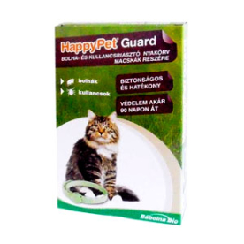 Happy Pet bolha és kullancsriasztó Nyakörv, Macska