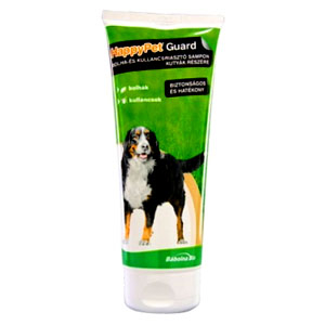 Happy Pet bolha és kullancsriasztó Sampon, Kutya 0,2l
