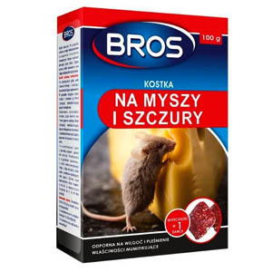 Bros Rágcsáló irtó mini brikett 0,25 kg