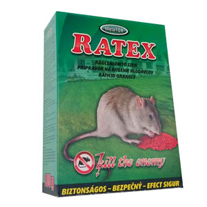 Ratex rágcsálóirtó szer 0,15 kg