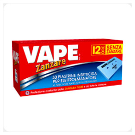 VAPE szúnyog elleni lapka 30 db -os