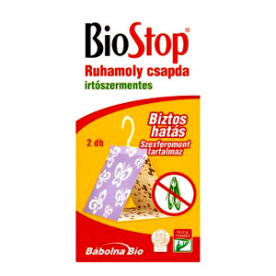 BIOSTOP ruhamoly csapda 2 db -os