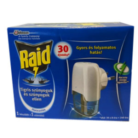 Raid elektromos készülék +folyadék Illatmentes 30 éjszakás