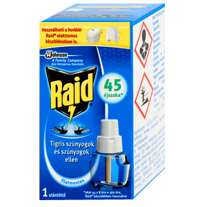 Raid elektromoshoz folyadék utántöltő Illatmentes 45 éj
