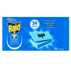 Raid elektromoshoz utántöltő 30 lapka