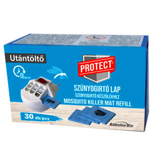 Protect szúnyogirtó lap utántöltő 30 db
