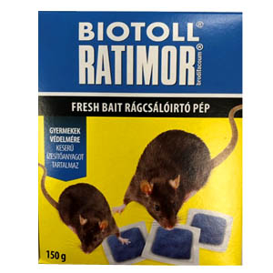Rágcsálóírtó pép /Ratimor/ dobozos 150g