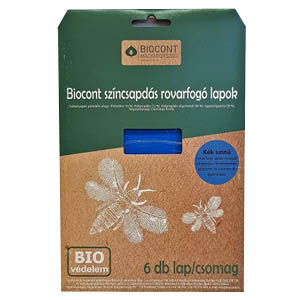 Biocont kék rovarfogó lap 5 db -os