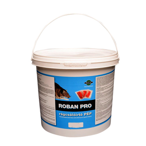 Roban Pro 25 rágcsálóírtó pép 5kg vödrös (25ppm)