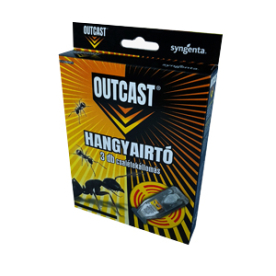 Hangyairtó gél /OUTCAST/ 3 db -os
