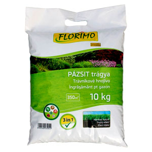 FLORIMO műtrágya Gyep 3 in 1 /füles zsák/ 10 kg