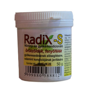 Radix - S gyökereztető - ö.zöld, fenyő 50 gr