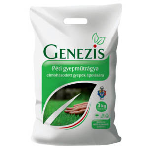 Gyep műtrágya Genezis mohás gyepre 3 kg (20-25m2 felületre)