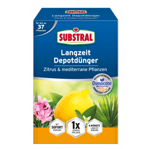 Substral Osmocote hosszúhatású Citrus-Mediterrán-Leander trágya 750g