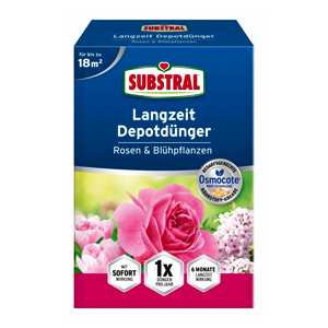 Substral Osmocote hosszúhatású Rózsa-virágos növény 1,5kg
