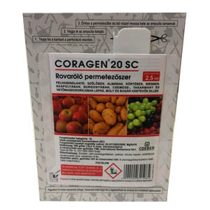 Coragen 20 SC 2,5 ml ampullás