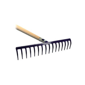 Gereblye kovácsolt 16 fogú nyelezett