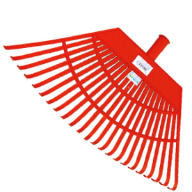 Lombseprű műanyag 50 cm 22 fogú