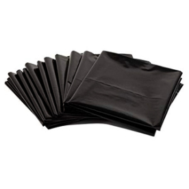 Zsák PE 550*1150*0,12 R Fekete 40 kg