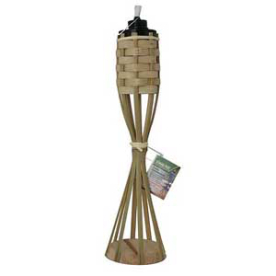 Bambusz fáklya talpas 35 cm