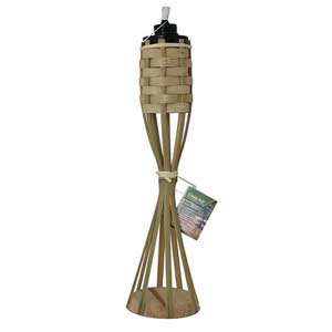 Bambusz fáklya talpas 35 cm