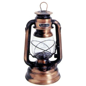 Lámpás - viharlámpa bronz 25 cm