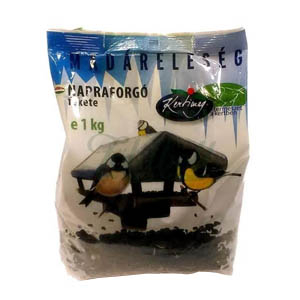 Madáreleség Napraforgó fekete 1kg