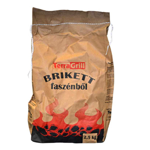 Faszénbrikett grill 2,5kg