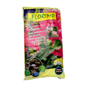FLORIMO Tőzegkocka /pH 4-4,5/ 25 l
