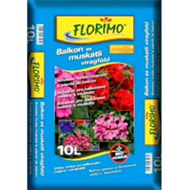 FLORIMO Virágföld Balkon-Muskátli 10 l