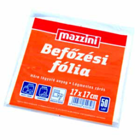 Befőzési fólia 17x17cm 50 lap/csomag
